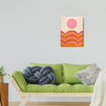 thumbnail image 2 of Artistic Mid-Century Modern Sky Canvas Print - 12x16inch Boho Wall Decor for a Stylish Touch in Living Room, Bedroom, Kitchen, Bathroom, and Home Office, 2 of 7