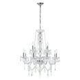 thumbnail image 2 of 12 Light Down Chandelier with Gold finish, 2 of 3