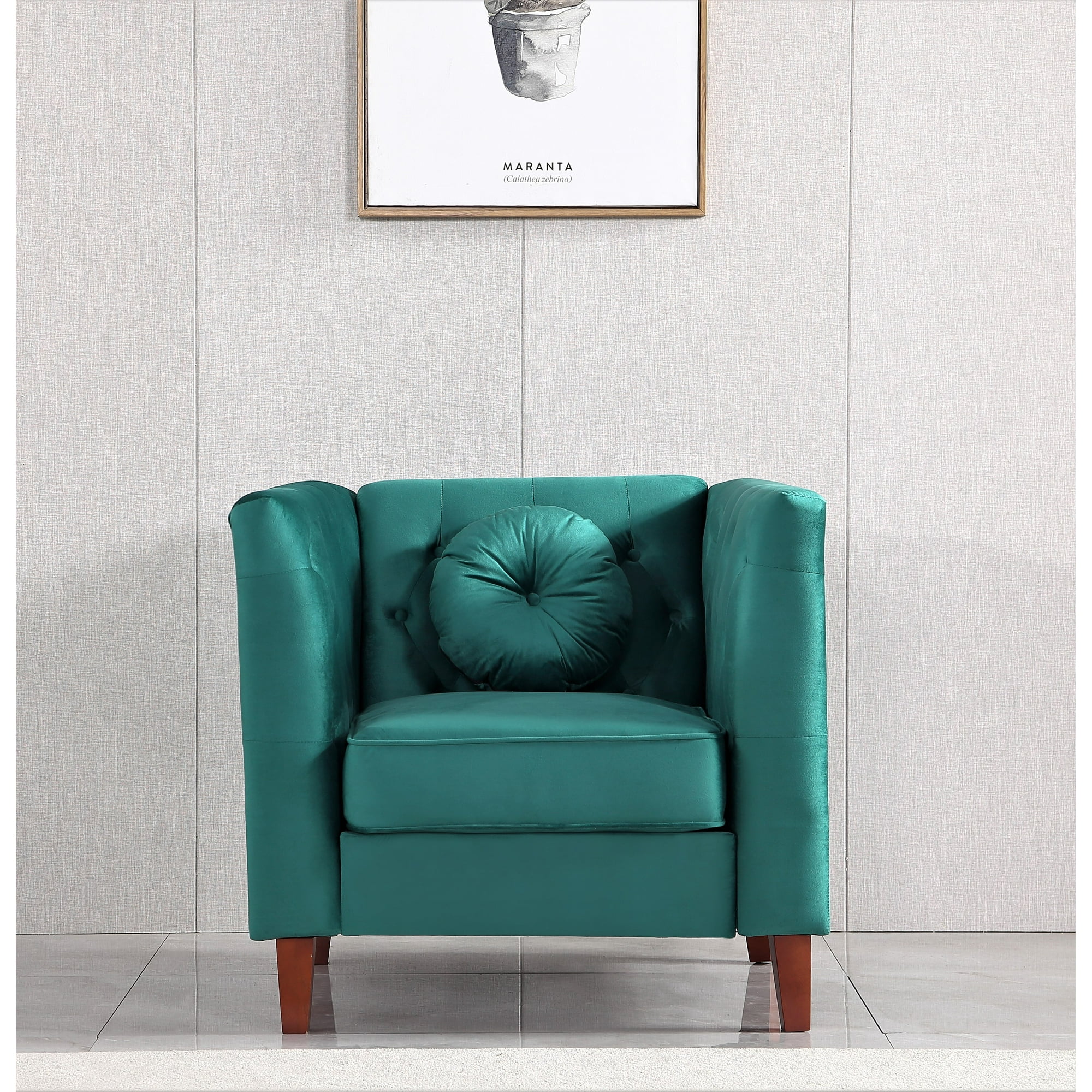 uspridefurniture chesterfield chair green product