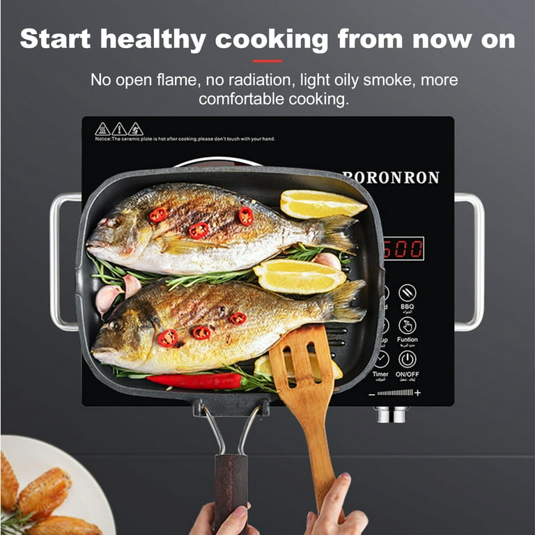 thermomate 30 inch Built-in Electric Stove, 220V Vitro Ceramic Surface Radiant Electric Cooktop