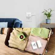 HITRENDS 3-Pack Multi Plug Outlet, 3 Outlet Wall Expander, 15A Outlet Splitter for Living Rooms and Bedrooms