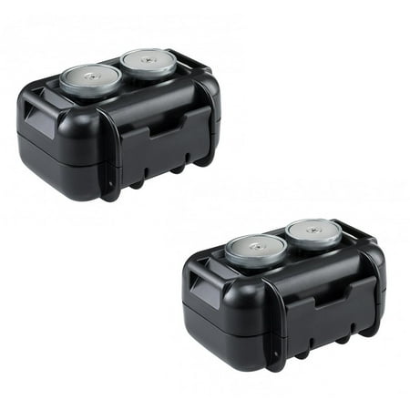 2 Pack Spy Tec M2 Waterproof Magnetic Case for STI GL300 Real-Time GPS