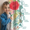 thumbnail image 3 of Blackout Kids Curtains,Pioneer Flower Childrens Insulated Curtains Set Of 2,Bedroom Essentials,Toddler Room Decor 42x54in(106x137cm), 3 of 4