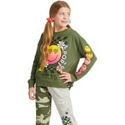 Justice Girls J-Sport Easy Sweatshirt, Sizes XS-XLP