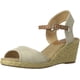 thumbnail image 1 of Sandalia Lucky Brand Kyndra con Cuña de 6.5 cm de Tacón, Natural, Talla 9 US, 1 of 7