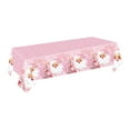 thumbnail image 1 of Siruishop Christmas Tablecloth Disposable Plastic Tablecloth for Home Dinner Christmas, 1 of 8