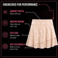 thumbnail image 5 of RBX Girls' Active Skirt - 2 Pack Pleated Athletic Performance Scooter Skort (7-16), 5 of 7