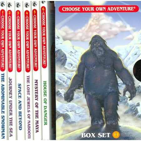 Box Set #6-1 Choose Your Own Adventure Books 1-6: : Box Set Containing: The Abominable Snowman, Journey Under the Sea, Space and Beyond, the Lost Jewels of Nabooti, Mystery of the Maya, House of Danger