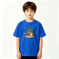 thumbnail image 2 of Cool Duck Boss Boys Graphic Tees Funny Kids T-Shirt 100% Cotton Short Sleeve Tops Ages 4-13Y, 2 of 5