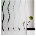 thumbnail image 1 of 40 X 200CM Window Film - Non-Adhesive Electrostatic Self Adhesive, for Living Room and Kitchen Decor - Wave, 1 of 6