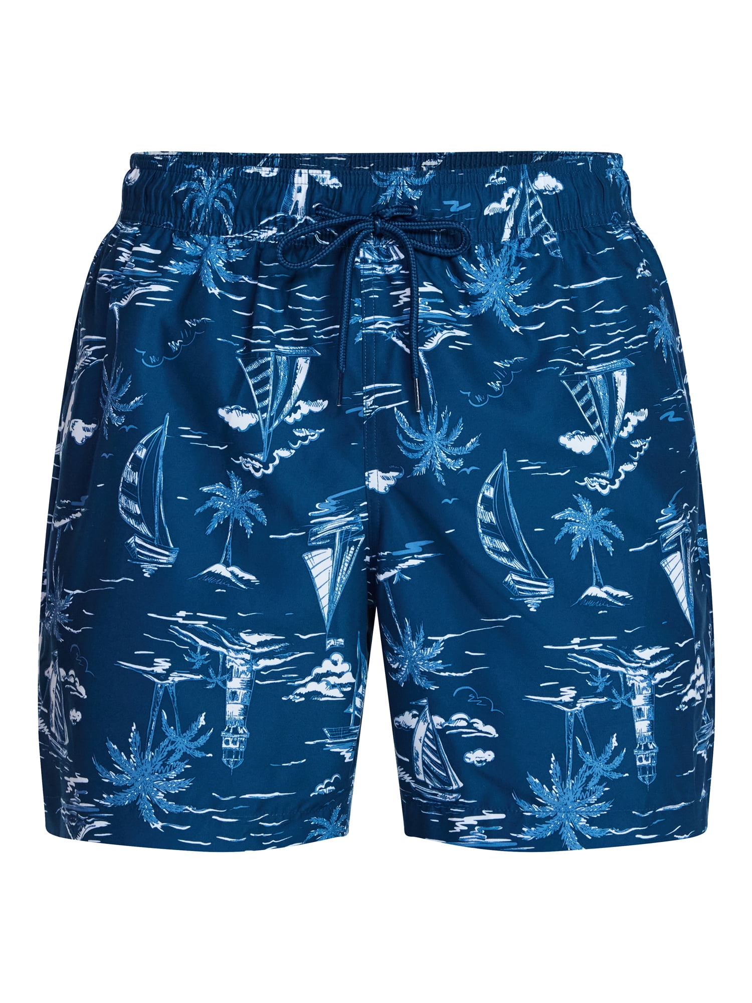 George Men's and Big Men's Swim Shorts, 6" Inseam, Sizes S-3XL