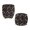 Christmas Lights Pattern, variant on Chririnla Deer Bow Pattern Computer Office Chair Cover, 2 Pcs Swivel Chair Cover Stretch Dustproof Desk Rotating Chair Slipcovers for High Back Chair