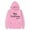 Pink, variant on Makaor Toddler Hoodie Boys Girls Pullover Sweatshirts Funny Sayings Long Sleeve Coats Fleece Clothes Pockets