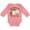 Mauve, variant on Inktastic Future Bookworm Like My Mom Boys or Girls Long Sleeve Baby Bodysuit