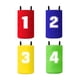 thumbnail image 1 of 4x Bolsa de salto para niños, juegos deportivos para el día, juego de educación temprana para jardín de infantes, bolsa de salto, juegos de césped, 1 of 8