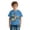 Light Blue, variant on 6t Boys Shirts , Boys Yellow Shirt , Girls Tops,Easter Holiday Bunny Egg Print Short Sleeve Casual T-Shirt For Toddler And Little Boys Play Outfit