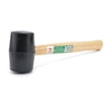 thumbnail image 6 of PTOOTP Rubber Mallet with Hardwood Handle, Shock-Resistant for Woodworking, Glass Installation, and General Purpose Use - Black, 6 of 6