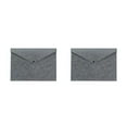 thumbnail image 1 of VONKY Durable Felt Folder Organizer For Artists And Crafters Clutter-free Organized File Document Bag grey 2Set, 1 of 6