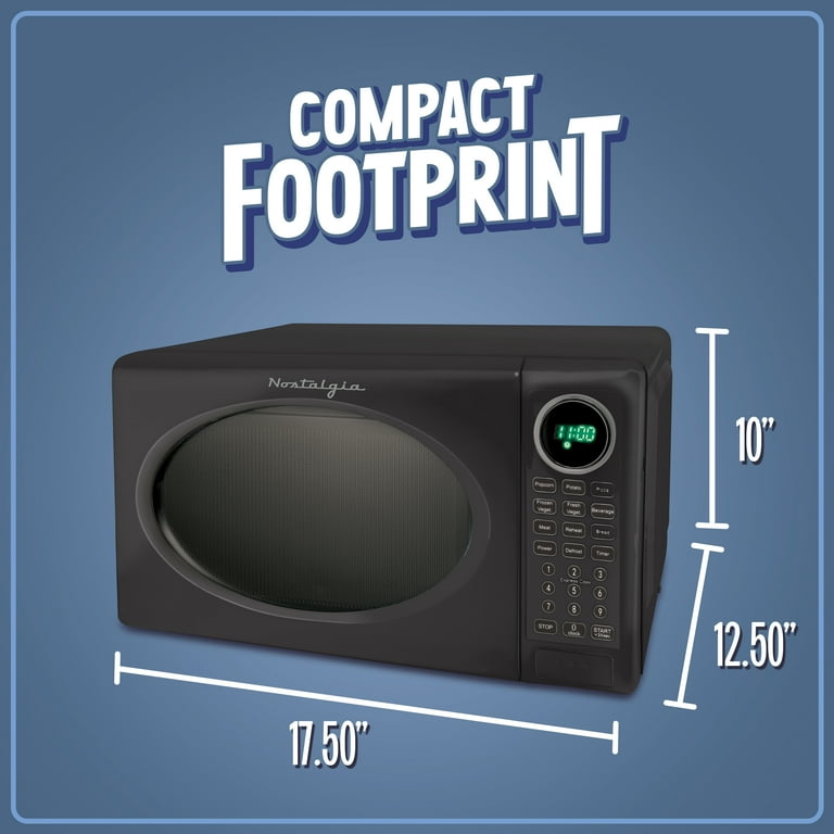 コンテンポラーネア パンデイロ PDMV105C CONTEMPORANEA Amazon.com: Nostalgia Retro Compact Countertop Microwave