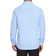 thumbnail image 3 of CAMISAS DE MANGA LARGA A RAYAS PARA HOMBRES INSPIRE CHIC CAMISA DE BOTÓN A RAYAS S AZUL BLANCO, 3 of 5
