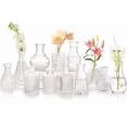 thumbnail image 1 of Jarrones de cristal KOIUEYW, 12 unidades, vintage, para flores, 1 of 7