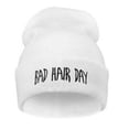 thumbnail image 5 of Unisex Warm Winter Fashion Bad Hair Day Wrap Head Cap Wool Hat Hip-hop Knit Beanie Hats, 5 of 9