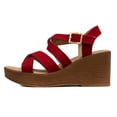 thumbnail image 2 of Zapatillas para Mujer Maxim 792 rojo 23, 2 of 4