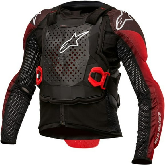 Alpinestars Bionic Tech Youth Off-Road Motorcycle Jackets - Black/Red / Small/Medium