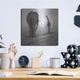 thumbnail image 6 of Luxe Metal Art 'Animalia' by Dariusz Klimczak, Metal Wall Art, 12"x12", 6 of 9