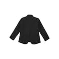 thumbnail image 4 of ZDHoor Kids Boys Shiny Sequins Suit Jacket Coat Tuxedo for Halloween Festival Dance Performance Black-B 6, 4 of 7