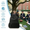 thumbnail image 2 of GASTROPOD High School Backpacks,Multi-Compartment Design Back to School Backpack,Water Proof Womens Backpack for Travel and Commuting,Black, 2 of 7