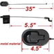 thumbnail image 3 of Black Friday Recliner compatiblement Parts compatiblement Recliner Handle Chair Sofa, 3 of 5
