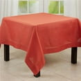 thumbnail image 1 of Saro Lifestyle 6318.TC84S 84 in. Hemstitched Border Tablecloth, Terracotta, 1 of 1