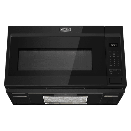 Maytag - 1.7 Cu. Ft. Over-the-Range Microwave - Black