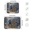 thumbnail image 3 of Christmas Trees Dish Drying Mat Dish Drainer Rack Mats Water Absorbent Non-Slip Easy Clean Heat Resistant for Kitchen Counter, 3 of 8