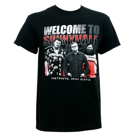 Trailer Park Boys Men's Welcome to Sunnyvale T-Shirt Black