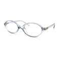 thumbnail image 4 of Womens Classy Round Oval Plastic Blue Light Filtering Computer Glasses Slate, 4 of 8