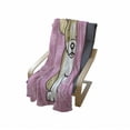 thumbnail image 4 of Chihuahua Soft Flannel Fleece Throw Blanket, Nursery Themed Cartoon Illustration of Dog, Cozy Plush for Indoor and Outdoor Use, 50" x 60", Camel Baby Pink, by Ambesonne, 4 of 6