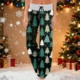 thumbnail image 2 of SRZYMJ Women's Pajama Pants Sleepwear Yoga Pant Drawstring Lounge Bottoms, 2 of 4