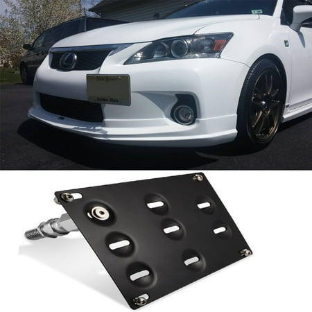 GTP Front Bumper Tow Hook License Plate Bracket For Lexus IS IS-F CT200h GS LS RC