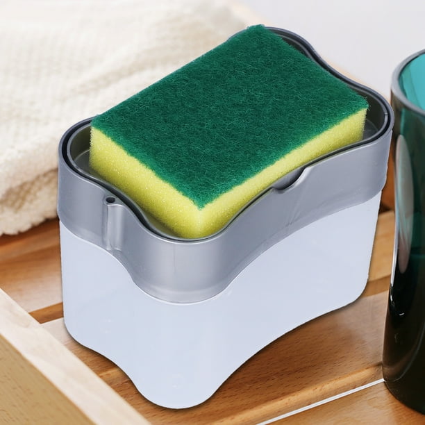 Contenedor De Jabón A Presión, Dispensador De Jabón Líquido, Limpieza De Plástico Para Oficina, Restaurante, Escuela