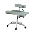 thumbnail image 4 of Silla de meditación Strade Fareast Limited patas cruzadas silla para juegos con cojín grueso oficina hogar dormitorio Verde, 4 of 8