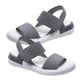 thumbnail image 3 of Qarigey 1 par de zapatos con correas elásticas, sandalias deportivas de verano, calzado informal transpirable, sandalias, regalos para playa al aire Calzado Gris Größe 38 Qarigey AP011265-10, 3 of 6