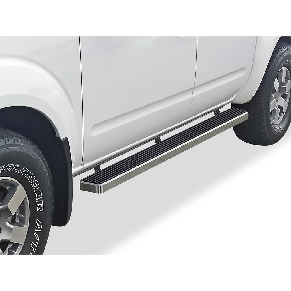 APS iBoard Running Boards 4 inches Compatible with Nissan Frontier 2005