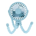 thumbnail image 3 of Ventilador portátil de mano con trípode Flexible, miniventilador de refrigeración para escritorio, ajuste de 3 velocidades, pequeño ventilador Personal para cochecito de bebé y estudiante, 3 of 6