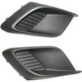 thumbnail image 1 of Front Bumper Fog Light Covers Textured Right & Left Side For Mazda 3 2014-2016, 1 of 11