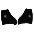 thumbnail image 2 of Cubierta de zapatos para botas de patinaje Sunnimix Patín de hielo de terciopelo protector M negro, 2 of 8