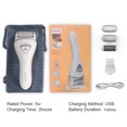 thumbnail image 4 of Electric Feet Callus Removers Rechargeable,Portable Electronic Foot File Pedicure Tools, Electric Callous Remover Kit,Professional Pedi Feet Care Perfect for Dead,Hard Cracked Dry Skin Ideal Gift, 4 of 5