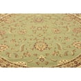 thumbnail image 7 of Unique Loom Voyage Collection Area Rug - St. Louis (7' 10" Round Green/Cream), 7 of 7