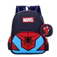 thumbnail image 1 of Disney-mochila con patrón de Spiderman para niños, mochila escolar pequeña de los vengadores, Iron Man, Capitán América, bolsa de viaje, regalo, 1 of 4